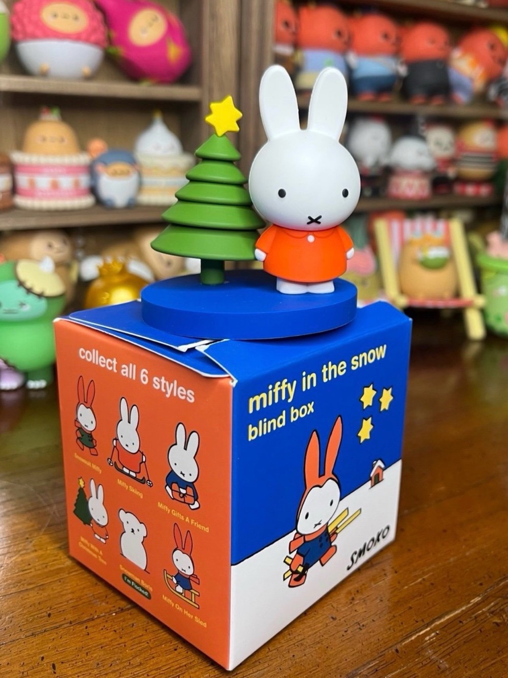 Smoko Miffy in the Snow- Miffy with a Christmas Tree